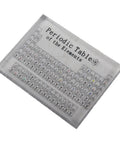 Clear Acrylic Periodic Table With 103 Real Elements Inside Real Chemistry Elements Display For Classroom Teaching Awesome Lightweight Portable Science Tool For Students Home School Use And DIY Experiments