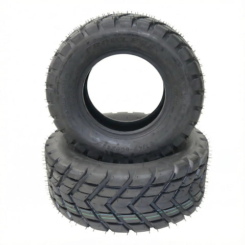 All Terrain Tubeless Off Road ATV UTV Tires Set Of 2 20X10-10 6PR Deep Tread High Traction For Trail Mud Sand Utility
