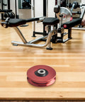 Smooth Action CNC Machined Aluminum Cable Pulley Wheel 75-114mm Red for Home Gym Fitness Gear with 6202RS Bearing, Abrasion-Resistant Roller for Cable Lifts and Strength Machines on gym machine