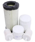 Kubota All-In-One 5-Piece Filter Kit For BX Series ZD GR Tractors Including Engine Oil Filter HH150-32430 Air Filter K1211-82320