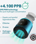 Hydrogen Water Bottle Generator With SPE PEM Technology Delivers 6300 PPB In 3 Cycles For Quick Antioxidant Hydration