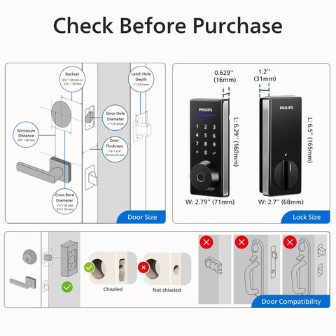 Seamless Wifi Deadbolt With Fingerprint Scanner And Remote App Control For Worry Free Security And No Sweat Keyless Entry Auto Lock That Lets You Kick Back While Your Home Stays Locked Tight