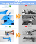 Comparison of All In One Caulk Gun Kit With No Drip Silicone Caulking Gun And Caulking Tools For Kitchen And Bathroom Sealing versus others