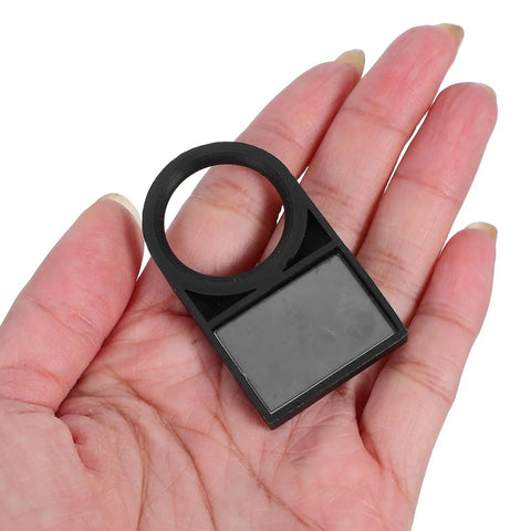 Plastic Push Button Switch Notice Sign Pack 50Pcs Pro Grade Black 22mm Round Opening for control panels