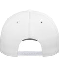 Dope Adjustable Printed Baseball Hat With Vibrant Rickshaw And Tropical Asia Graphic For Travel Adventures and Fresh Street Style Vibes To Level Up Your Outfit Game - white back view.