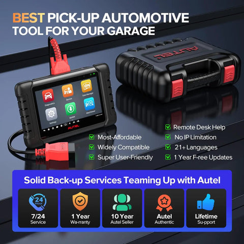 MX808S Bidirectional OBD2 Diagnostic Scanner With 3000 Plus Active Tests And 28 Plus Service Functions Full Systems Coverage