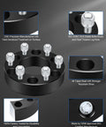 1.5 Inch Wheel Spacers 6x135 For Ford F 150 Expedition Navigator Mark LT 2003 2014 6 Lug Adapters 135mm Bolt Pattern