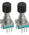 Two Pack Navigation Knob Rotary Encoder With 15 Pulse Switch EC11G1574402 For Toyota Highlander And BYD In Dash Vehicle Control