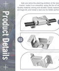 Steering Rack Service Kit For Lawn Tractors And Riding Mowers With Beefed Up Lower Bracket Rack Support And Pinions Built To Fit CC30 CC30H CC30E And R1000 Style Machines Replacement Parts showcasing components.
