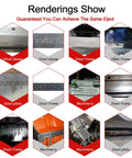 Renderings of markings and stamps on steel frames, plates, and machinery using the Portable Pneumatic Dot Peen Marking Machine for Large Metal Parts 0.01 to 1mm Depth Rotary Chassis Heavy Duty Industrial Grade Multi Board with Precise Marking and Easy Setup.