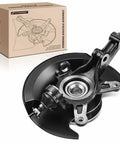 Front Right Steering Knuckle And Wheel Bearing Hub Assembly For Honda Civic 2001 2002 1.7L Passenger Side Direct Replacement Premium Quality Beefy Heavy-Duty Hub And Knuckle For Smooth Steering And Long-Lasting Reliability