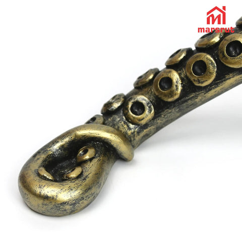 Tentacle Style Door Handle With Vintage Steampunk Look Gothic Pull Knocker For Cabinets Drawers And Doors For Indoor Outdoor Use