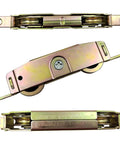 Sliding Patio Door Roller Assembly For One And One Quarter Inch Steel Ball Bearing With Side Adjustment Replacement Kit For Wood Aluminum And Vinyl Doors Compatible With Popular Brands Like Jeld Wen Milgard Marvin Peachtree Caradco And More 2 Pack