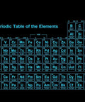 Black Neon Periodic Table Poster For Classrooms And Home Labs, Epic Science Wall Art, 36 By 24 Inch Educational Chart, Must Have Teaching Decor For Teachers, Students And Homeschool
