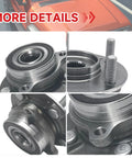 Front Wheel Hub Bearing For Forte 2019-2023 51730M6000 51750J2000 Replacement Part Direct Fit Durable Front Hub Assembly