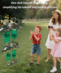 RC Plane For Beginners And Kids With Altitude Hold Gyro Stabilization 3D Stunt Flips Easy One Key Takeoff And Landing 360 Degree Flight