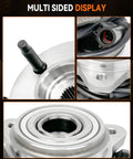 Front Wheel Bearing Hub Assembly 515003 Fits Ford Explorer Ranger Mercury Mountaineer Mazda B3000 B4000 4WD AWD With ABS 5 Lug Replacement Drop In Ready Premium Grade Durable Alloy Construction For Easy Install And Long Lasting Performance, multi-sided view.
