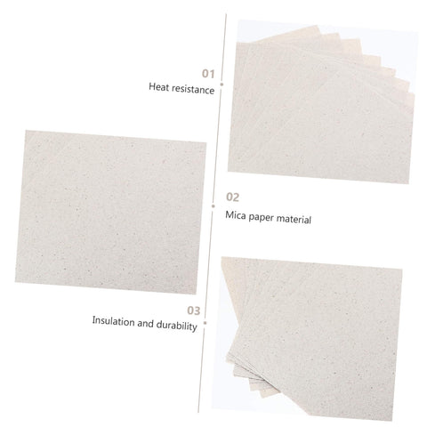 Must Have Microwave Mica Plate Heat Resistant Insulation Sheet For Ovens Cuttable Waveguide Cover Easy Installation Kitchen Accessory