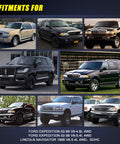 Various models of Ford Expedition and Lincoln Navigator compatible with Fuel Pump Module Assembly E2297S