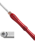 Mini Easy Finisher Woodturning Tool With Replaceable Ci3 Round Carbide Cutter, Sixteen Inch Overall Length, Twelve Inch Hardwood Maple Handle, Three Eighths By Four Inch Tool Bar, Sweet For Light Finishing Inside Bowl Curves And Spindles