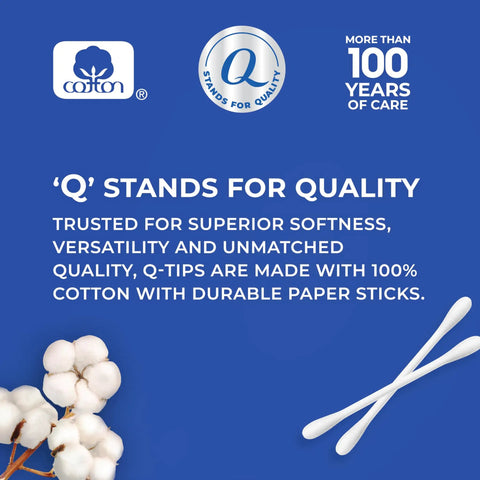 Travel Cotton Swabs 30 Count Blue Purse Pack Cotton Tips For Makeup Application Acne Spot Treatment And Fragrance Oil Dabs