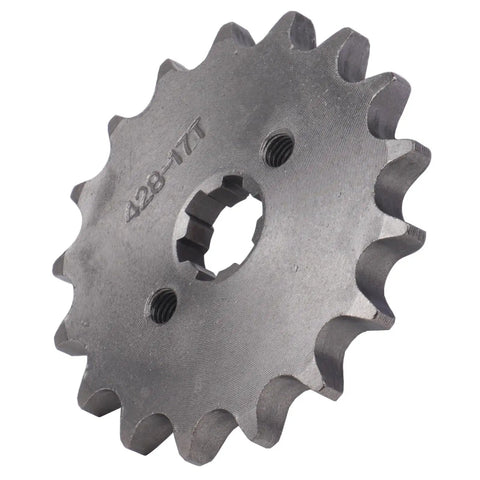 428 Chain And Sprocket Kit With 37 Tooth Rear Sprocket 52mm ID Fits 50cc 70cc 90cc 110cc 125cc And 250cc Pit Dirt Bikes ATVs Quad Bikes