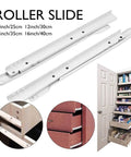 Side Mount Ball Bearing Drawer Slides Ultra Smooth Quiet Glide 1 Pair Two Section 12 Inch on wooden drawers and pantry