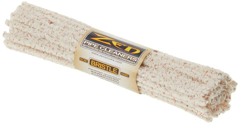 Hard Bristle Pipe Cleaners Yellow Pack Of 3 132 Count Total, white bristle texture close-up, bundled for heavy duty cleaning