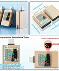 USB C Power Meter Tester For Gearheads With PD3.1 48V PPS QC2.0 QC3.0 FCP VOOC showing multiple views and rotating screen