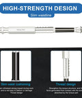Close-up of 12-Piece High Magnetic Screwdriver Drill Bit Set With Non-Slip, Impact-Resistant Bits showing 90mm size.