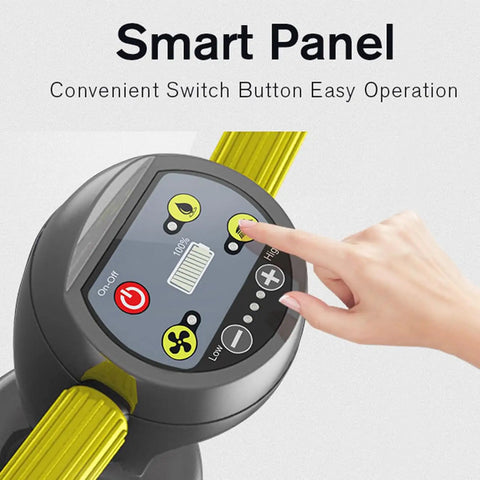 Ultra Powerful Handheld Sweeper With Brushing Washing And Blowing Dry Functions For Hard Floors. Features Dual Shaft Roller Brushes, Rotating Head, 80 Min Battery Life, And Adjustable Speed Settings. Perfect For Hotels Malls And Offices To Tackle Heavy