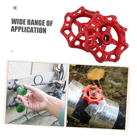 Two Pack Cast Iron Handwheel For Water Valve Handles And RV Waste Valve Kits Spigot Replacement Outdoor Faucet Wheel Handles Tough As Nails Built To Last Easy Grip Replacement Set