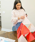 STEM Innovator Pack 4 In 1 Hands On DIY Projects For Teens 15 Plus Fun Educational Construction Kits For Home Classroom Camp And After School Learning, teen building fabric kite model on table