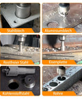 Pro Grade 23 Piece Carbide Hole Saw Kit With Pilot Bits From 5/8 to 4 Inch Set drilling various metals and materials
