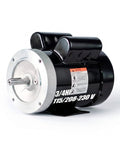 Tough As Nails 3/4 Horsepower Electric Motor Crushes Daily Grind At 1725 Rpm With Single Phase Power And Nema 56c C Face Frame.