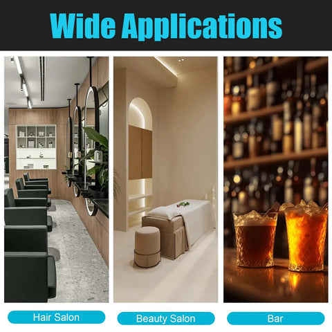 Wide applications of barber chair hydraulic pump replacement in hair salons, beauty salons, and bars.