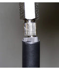 Internal Pipe Extractor Set For Stuck Pipes In Plumbing And HVAC, showing extractor inserted into a pipe, heavy duty steel