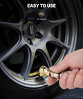 2 Pack Closed Ball Air Chucks With 360 Degree Swivel Plug For Leak Free Tire Inflation Hose Safe Design Keeps Hoses From Scratching Fittings Easy Quick Connect Pneumatic Adapters Durable Brass Build on car tire valve