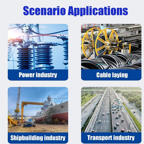 Applications of 70mm Digital Cable Cutter in power, cable laying, shipbuilding, and transport industries