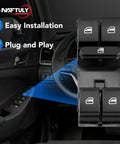 Driver Side Master Power Window Switch Replacement For VW Jetta, Passat, Golf, GTI, Rabbit, CC Front Left Easy Install
