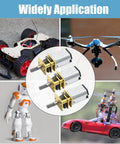 Three Pack DC 6V 100 RPM N20 Micro Gear Motor With 6mm Shafts And Metal Gearbox for robotics and RC toys applications
