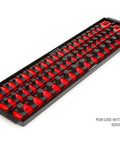 18 Inch Three Rail Tray For Socket Rails With Locking Rails And Easy Release Button displayed at an angle on white background