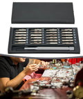 Cool 24 In 1 Precision Magnetic Screwdriver Kit With Aluminum Handle And Nickel Plated Bits For Phone PC Repair, Eyeglasses, Watches, And Electronics Fixing Jobs That Feel Like A Pro Move. Open case with 24-bit set and aluminum handle for watch repair.