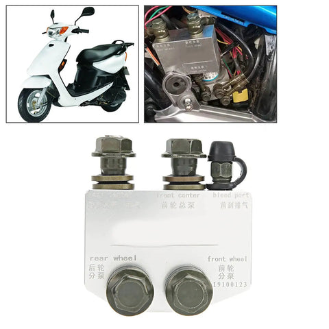 Combination CBS Hydraulic Brake Pump System For Motorcycles And Electric Vehicles Direct Bolt On Front And Rear Disc Brakes