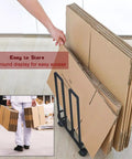 Portable Cardboard Box Storage Cart, Compact Carbon Steel Organizer Rack, Grab And Go Trolley For Cardboard Boxes, Multipurpose Packing And Moving Unit, Perfect For Factory Garage Warehouse And Home Use, Black 1 Pack, holding flat cardboard boxes