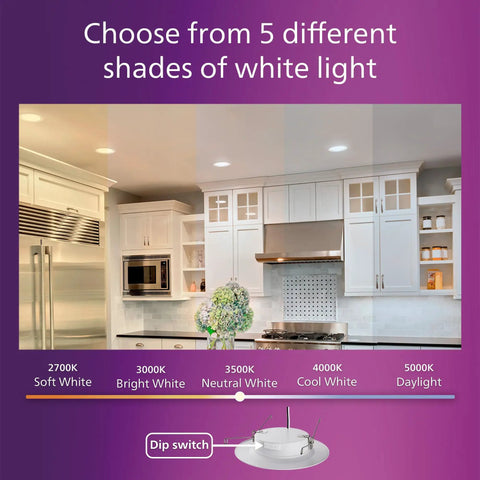Sleek 5 And 6 Inch Led Retrofit Downlight 12 Pack Delivers Zero Flicker Glare Free Illumination For An Easy Fixture Swap And A Total Home Brightness Refresh That Really Nails The Modern Vibe