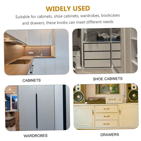 Image showing applications of Two Pack Vintage Rose Flower Cabinet Knobs For Kitchen Cabinets And Furniture Decorative Drawer Pull Handles For Dresser Cupboards Wardrobes Easy Open And Close on cabinets and drawers.