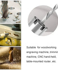 1/4 Inch Shank Router Bit Extension Collet ER20M Extender Chuck Converter Adapter for Milling Lathe and CNC Engraving Machines, detail view
