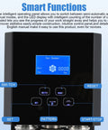 Pro Grade 370W Automatic Sealing Machine LED display and controls close-up