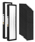 True HEPA B Replacement Filters For GermGuardian And Black Decker Air Purifiers For Your Home With Eight Carbon Filters